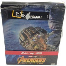 Avengers Infinity War Blu-Ray 3D  2D Steelbook: Robert Downey Jr Zone B