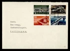 DR WHO 1947 SWITZERLAND FDC TRAIN RAILWAY ANIV COMBO R49417