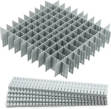40Pcs Grid Drawer Dividers Adjustable Drawer Organizer for Socks Underwear GREY