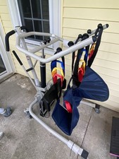 Manual Hydraulic Patient Lift Invacare-Style Hoyer Lift Fully Functional