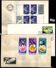 # HUNGARY, URUGUAY, RUSSIA 1965 - 3 FDC - SPACE