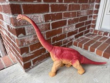 Vintage 1987 Definitely Dinosaurs Brontosaurus Ultrasaurus Playskool Figure 32  