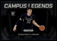 2024 Panini Prizm Draft Picks #9 Donovan Clingan Campus Legends RC