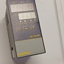 Tempco TEC-8300 Temp Controller Heat/Cool. (J-TC, PT100,mA,V) 2OUTs, 2ALM 33025
