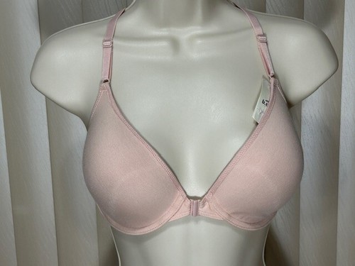 b.tempt'd Bügel BH vorne geschlossen 32DD Racerback inspiriert Ösen Rose 953219