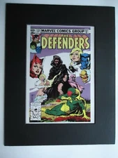1983 THE DEFENDERS # 123  SANDY PLUNKETT & BILL SIENKIEWICZ COVER PRODUCTION ART