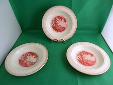 Royal Cauldon Scenario Suppenschalen/Teller x 3