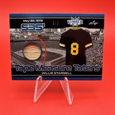2021 Leaf Lumber Tape Measure Taters Relics /3 Willie Stargell HOF