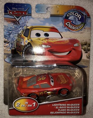Disney Pixar Cars Color Changers LIGHTNING MCQUEEN NEW FAST SHIP