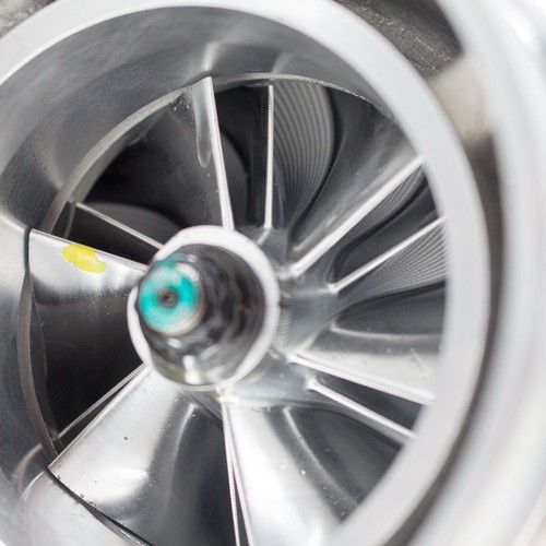 Rev9 TX-66-62 Billet Compressor Turbocharger .68 AR, T4 Flange, 3 in. V-Band Ex - Bild 3 von 7