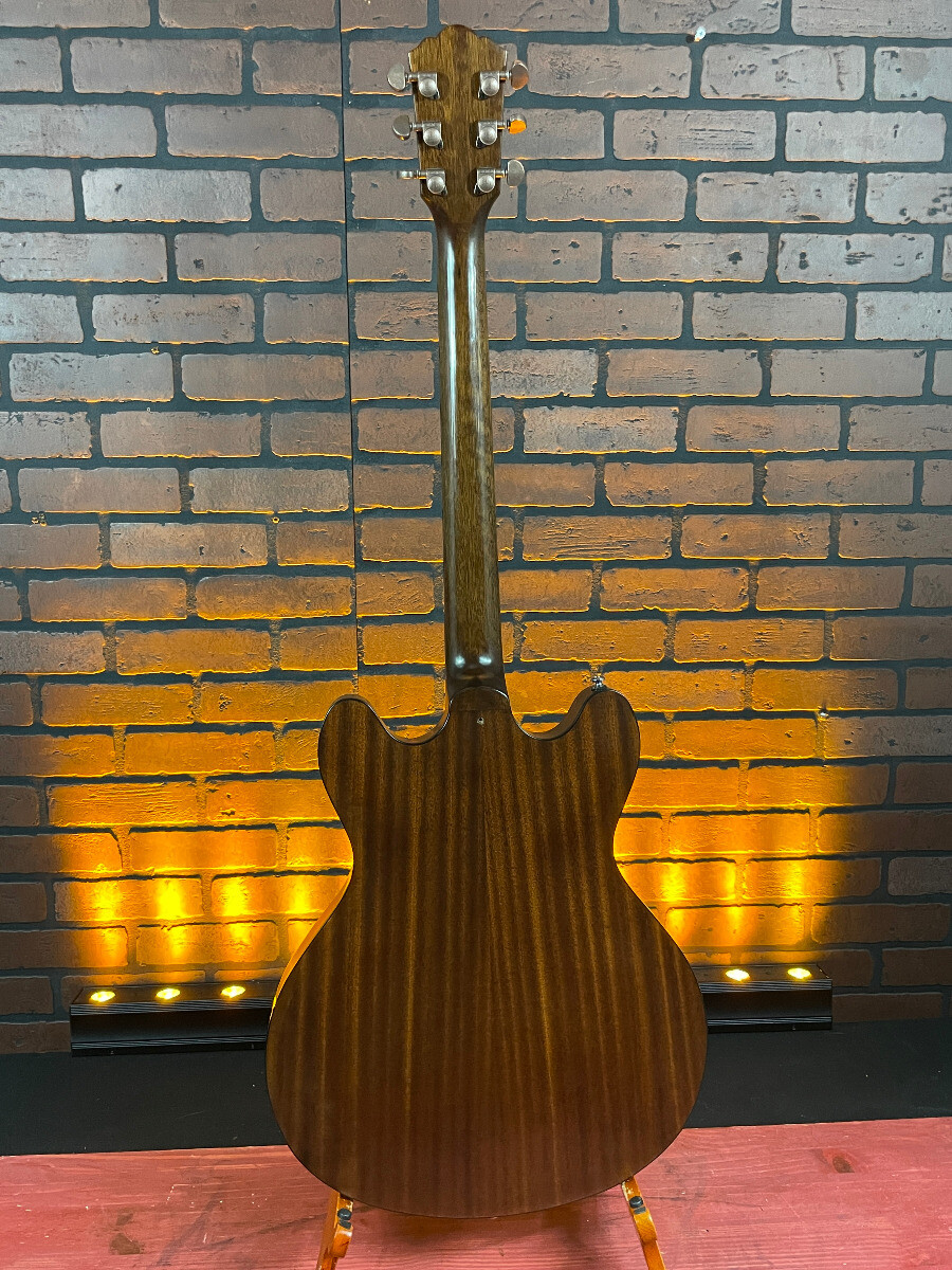 Washburn HB32DM Hollowbody Electric Distressed Matte Mahogany