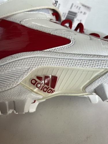 Adidas AS SMU FilthyQuick Men's Football Shoes Cleats Red/White 11.5 NEW - Picture 8 of 14