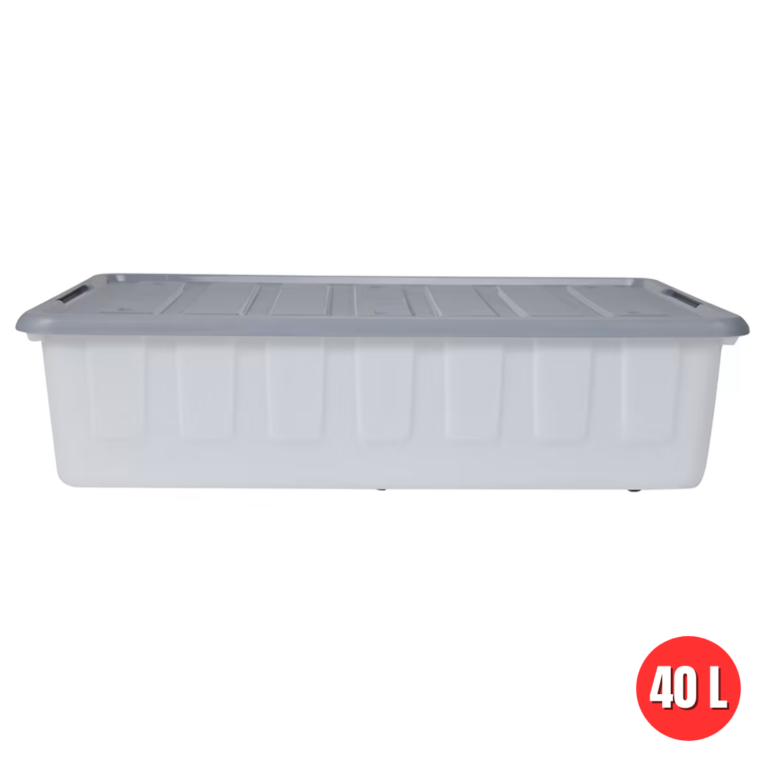 Large Moveable Storage Box Heavy Duty Plastic Tub Storage Box Large