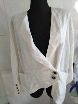 Traumhafter Blazer Boutique Ware Gr.XL Creme schick