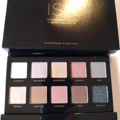 ISH #Imsmokinghot Eyeshadow Palette Full Size NIB 10 Shades