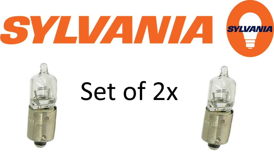 (2) Lâmpadas 20w terceira luz de freio OSRAM-SYLVANIA para Mercedes Benz W140 W202 W201 - Imagem 2 de 4