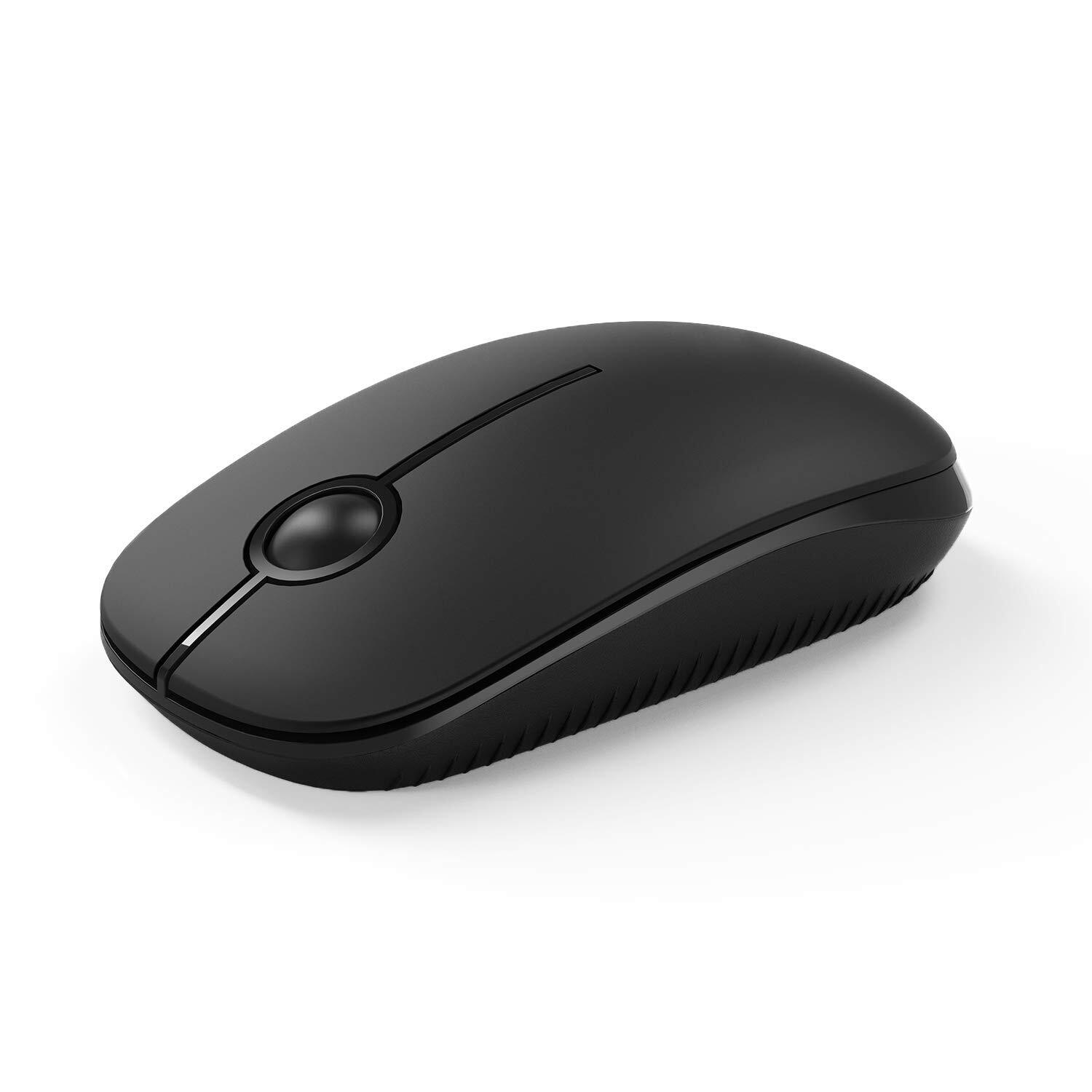 Slim 2.4G Wireless Silent Mouse with Nano Receiver for Laptop & PC