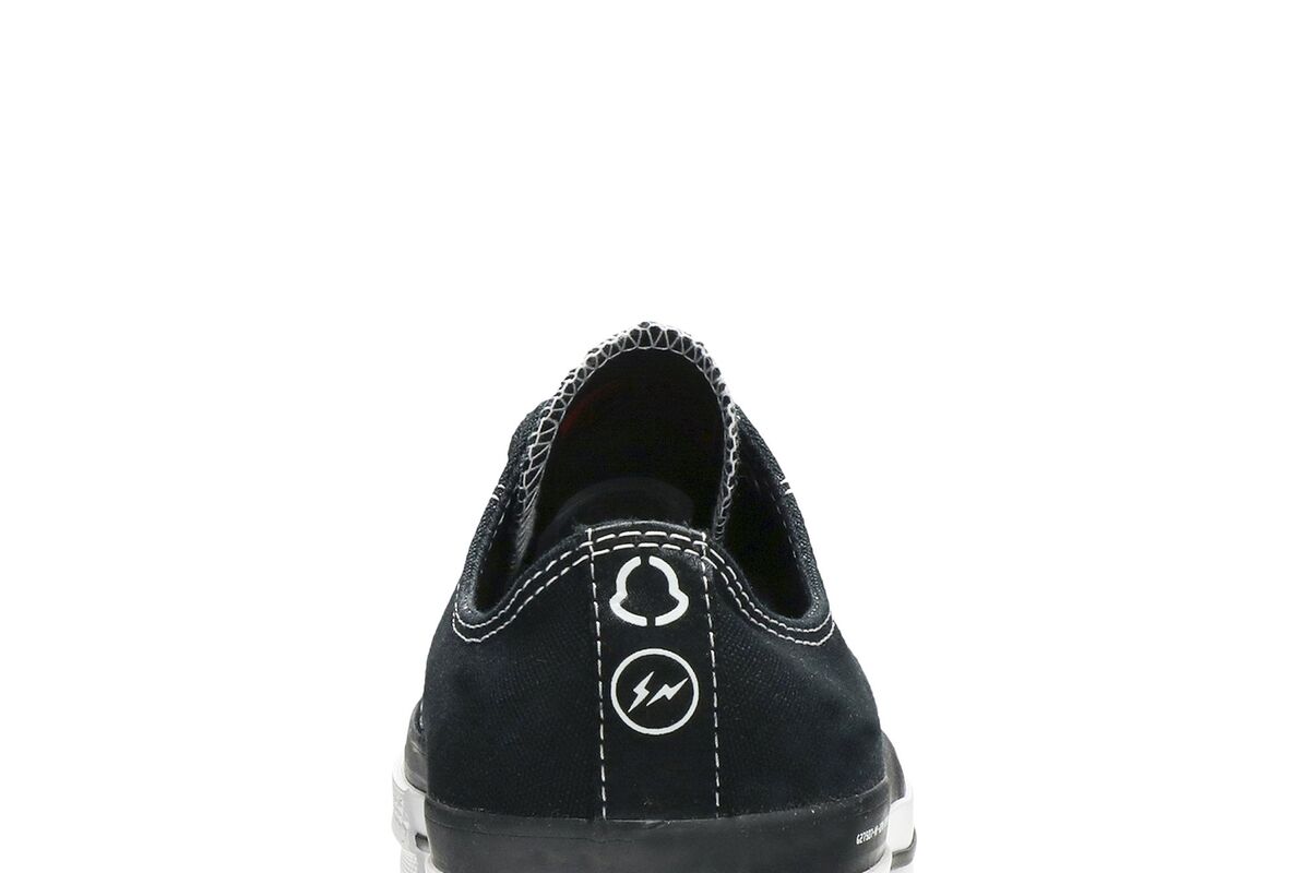 Converse Fragment Design x Moncler x Chuck 70 Low 'Black Converse Fragment Design x Moncler x Chuck 70 Low 'Black
