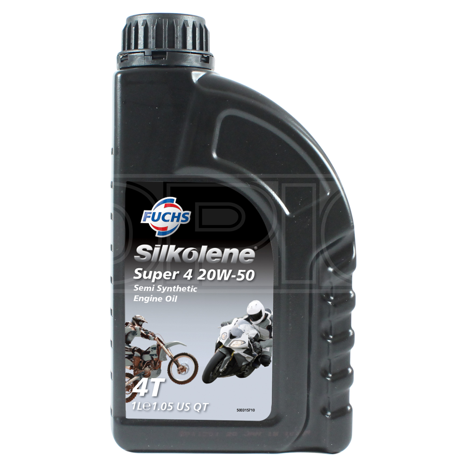 Silkolene Super 4 20W-50 4-Stroke 4T 20W50 Motorcycle Engine Oil Fuchs - 1L