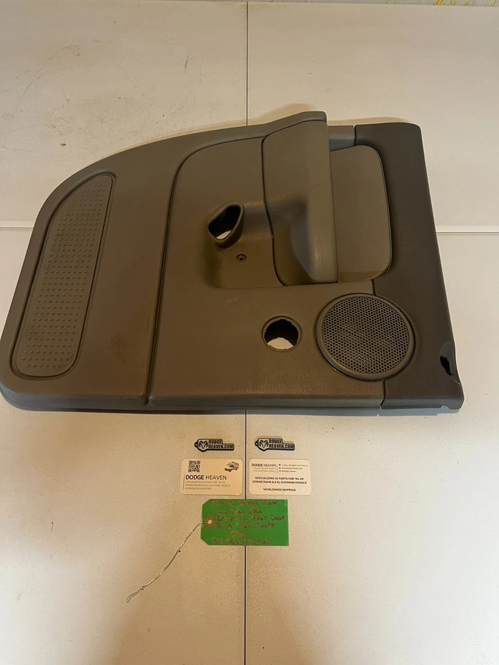OEM 2002-2005 Dodge Ram 1500 2500 3500 Driver LH panel de puerta trasera bronceado/topo Foto 2 de 4
