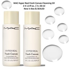 2 PC MAC Hyper Real Fresh Canvas Cleansing Oi...