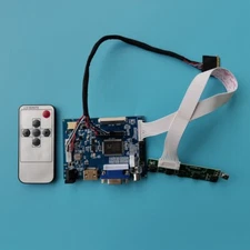  For LP140WH2-TL 1366X768 Panel Screen HDMI VGA 2AV LCD LED Controller Board kit