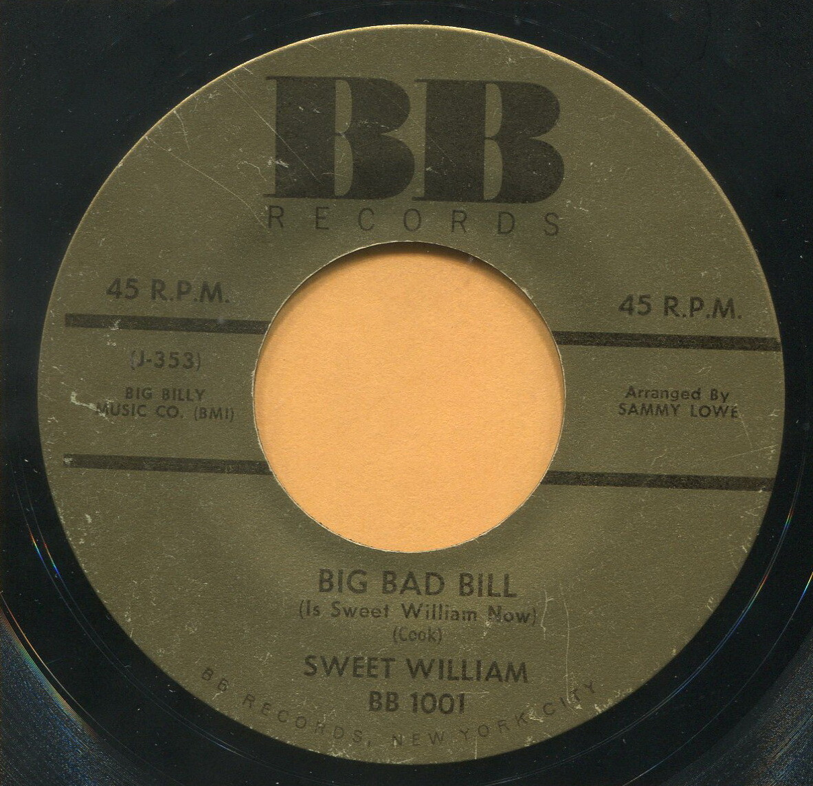 Sweet William LPレコード BROWN