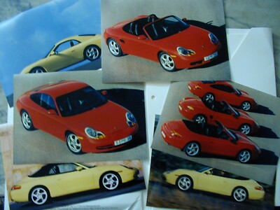 Porsche Presse Information press kit Geneva Auto Show 1998 in English