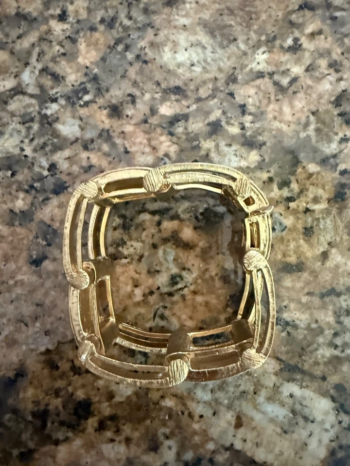 jcrew изумруд заявление браслет со стразами акцент изделия в золоте - Изображение 2 из 3