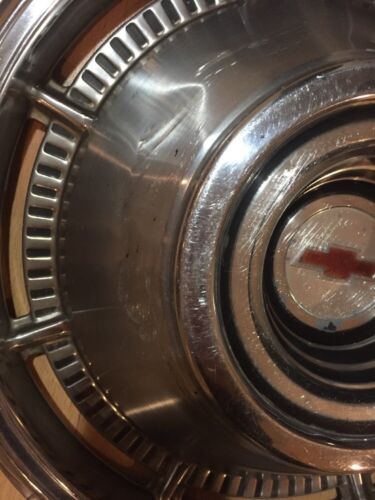 Vintage Chevy Chevrolet Hub Cap,1966 Chevrolet Biscayne, Bel Air, Impala Hubcap - Picture 4 of 7