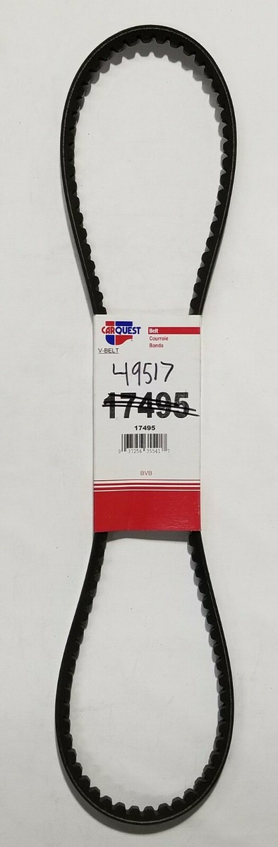 ブーストブレスベルト CarQuest 49517 17495 V-Belt, 17/32