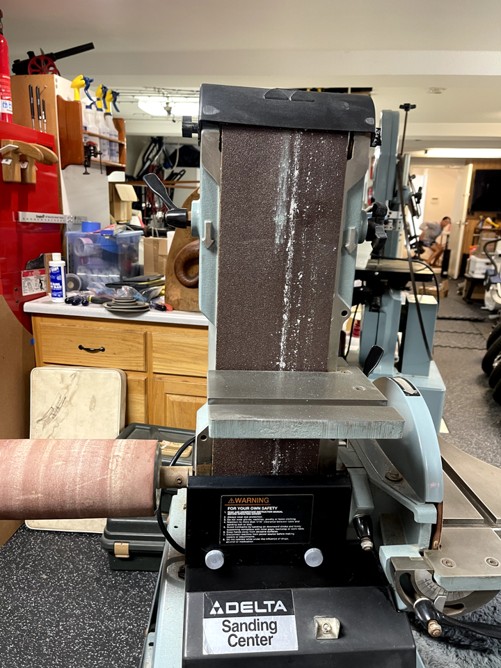 Sanding Center Machine Delta Sanding Center - Excellent Condition - 6