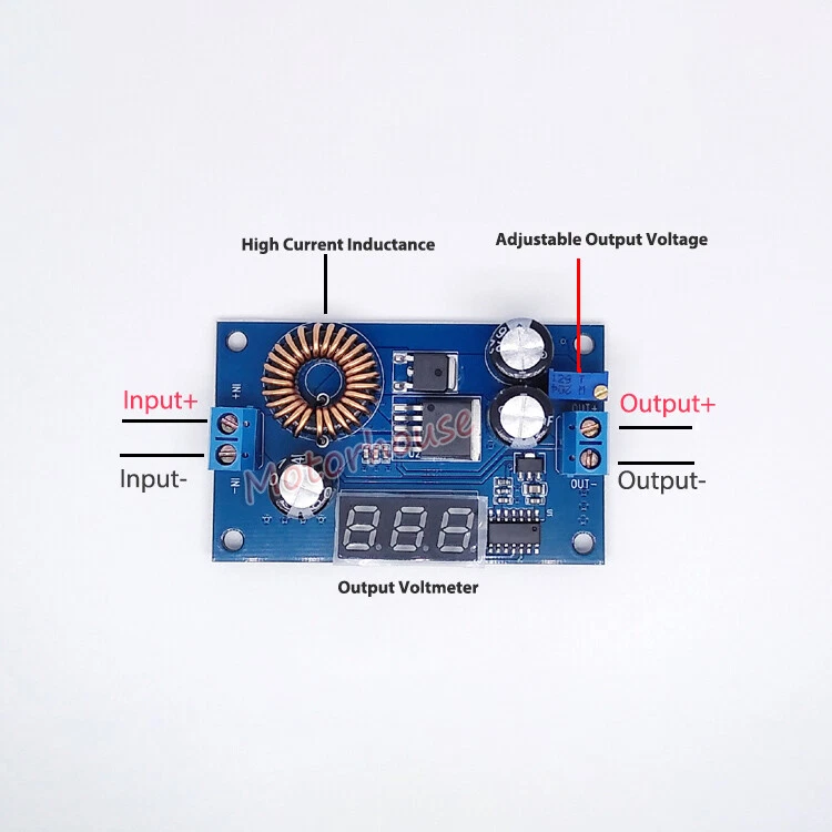Convertidor digital LED DC-DC Boost Step Up Volt 5V-36V a 6V 9V 12V 24V 36V 48V Foto 2 de 4