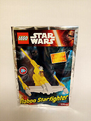 911609 FOIL PACK Lego STAR WARS Naboo Starfighter Limited Edition item