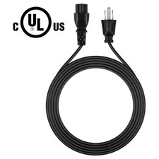 6ft UL Power Cable Cord for LG TV 55UF7600 55LB6300 60LB6300 60GA6400 60LN6150