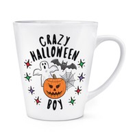 VerrüCkte Halloween Jungen Stars 341Ml Latte Becher Tasse Geist KüRbis Scary Son