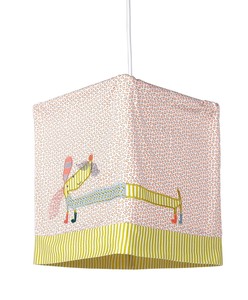 nursery lampshade pink