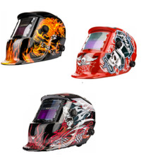 Maschera Casco Saldatura Autoscurante Automatica Regolabile 2 Sensori