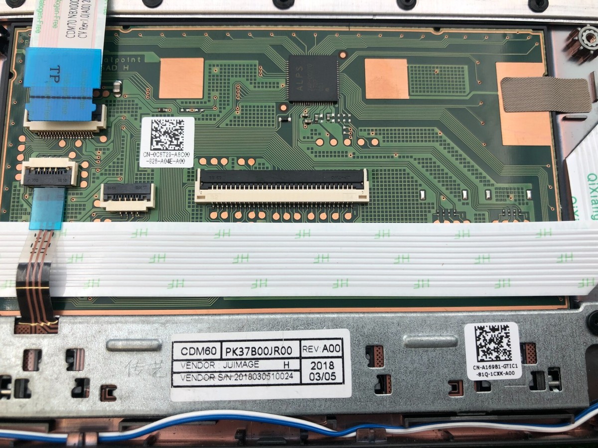 Original Dell Palmrest / Chassi för Dell Latitude 7480 - TeknikFronten Sverige AB’s butik