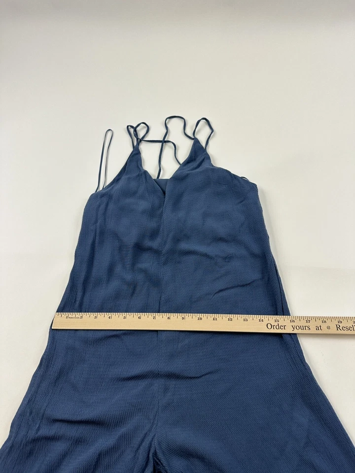 Mono Topshop para mujer talla 2 azul sin mangas Foto 3 de 4