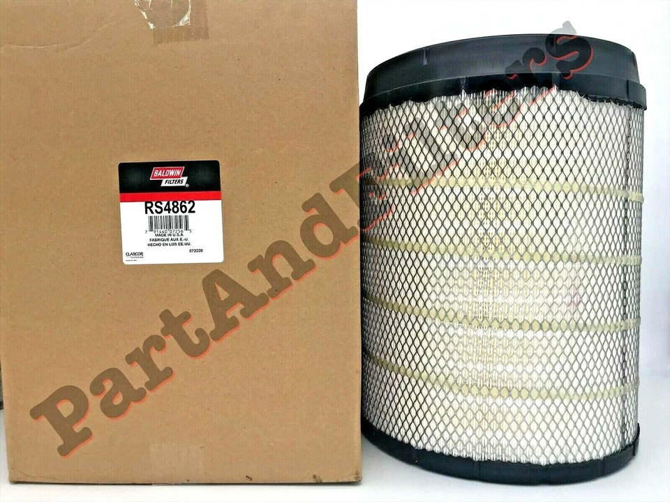Filtro de aire Baldwin RS4862 para camiones internacionales Foto 2 de 2