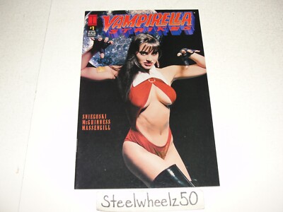 Vampirella Strikes #1 Comic Harris 1995 Cosplay Photo Variant Ed McGuinness RARE