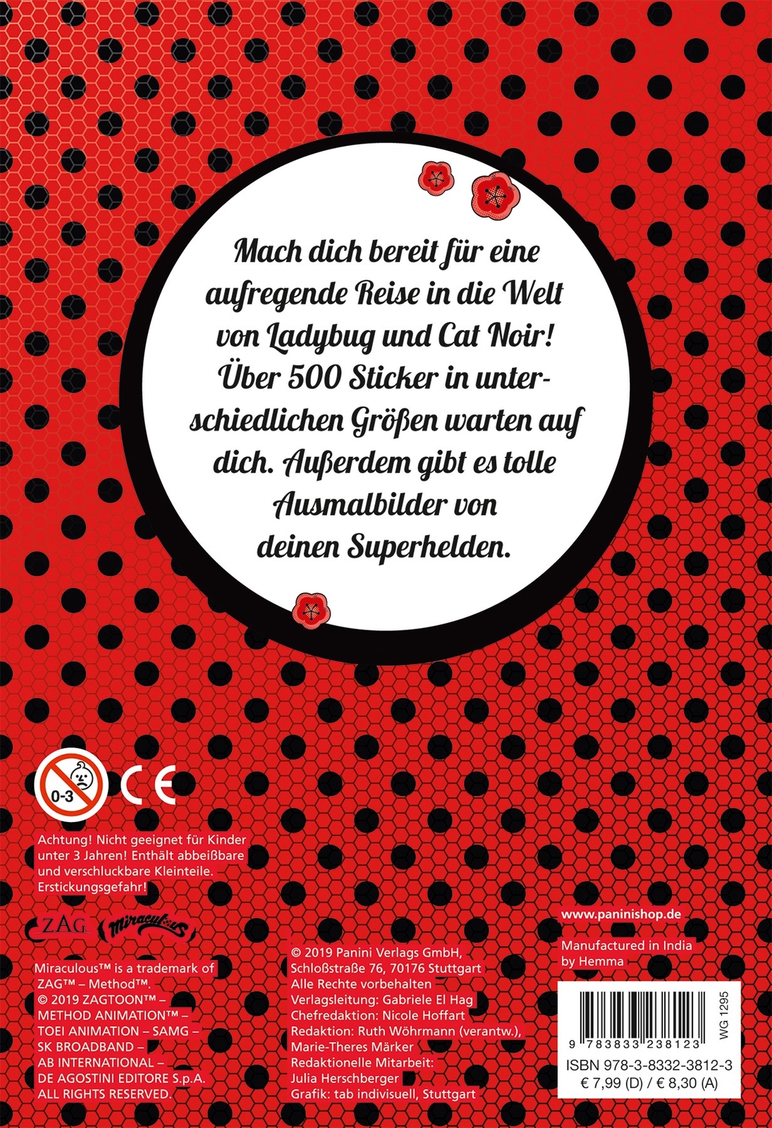 Thumbnail - Panini / Miraculous: Superstarker Sticker- Und Malspaß