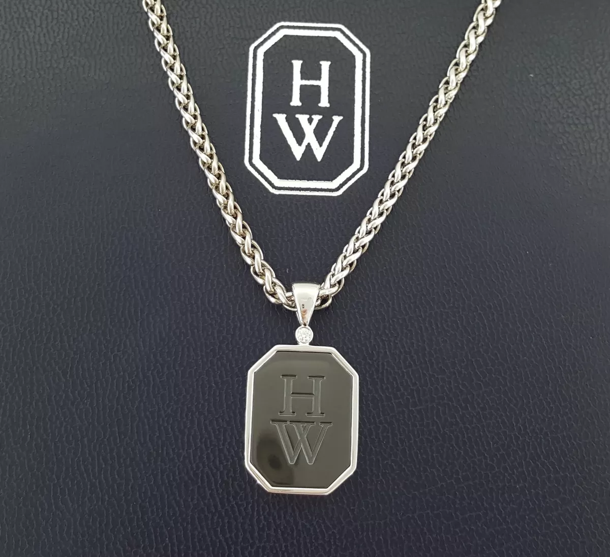 Platinum necklace Harry Winston Silver in Platinum - 28628514