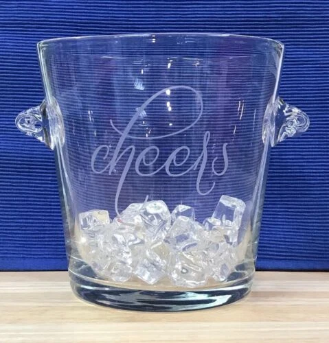 Handmade Glass Ice Buckets/Coolers