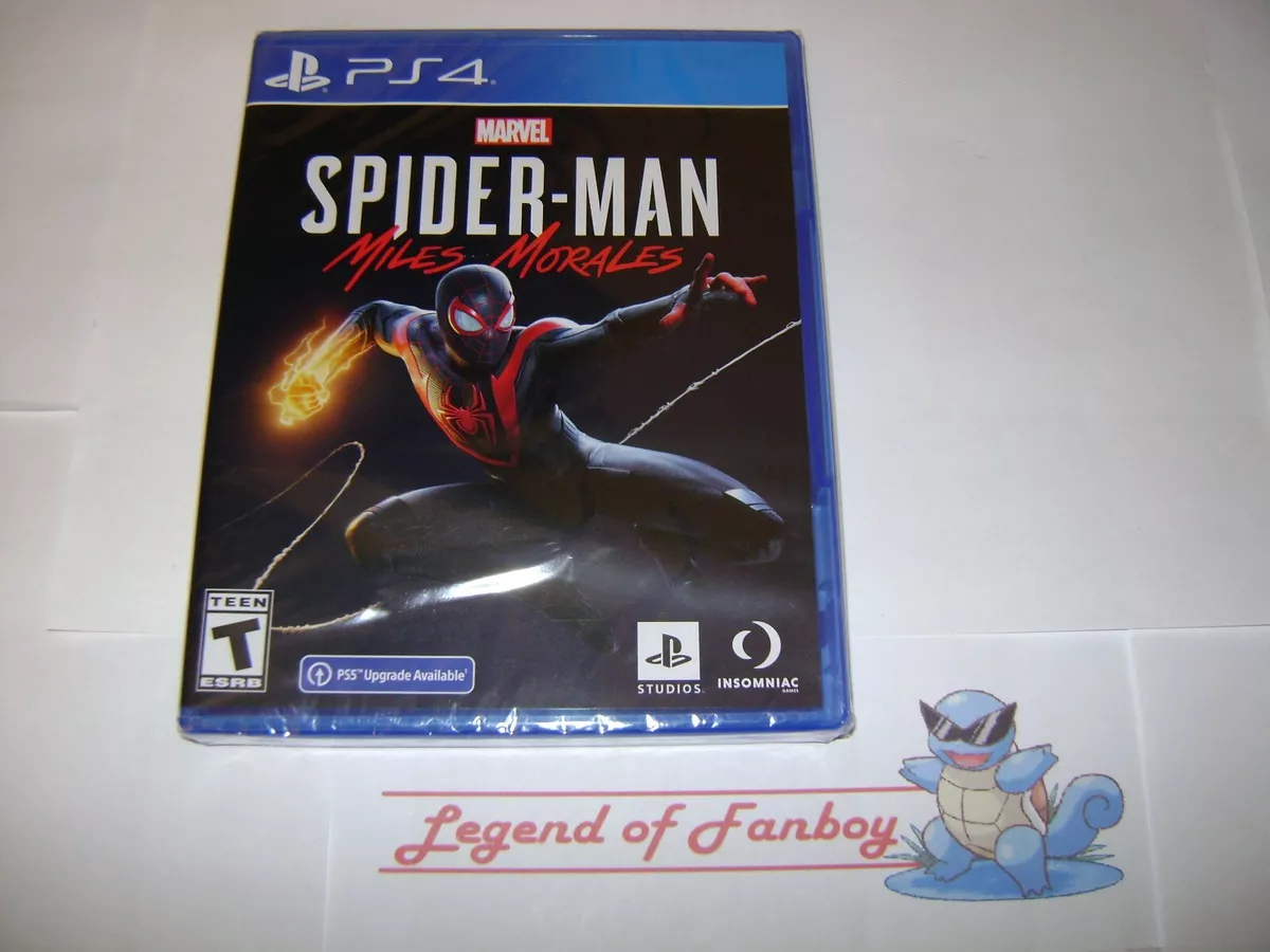 New * Marvel Spider-Man: Miles Morales - ps4 PlayStation 4 + ps5 5 Upgrade  711719538325