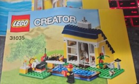 BEACH HUT  Lego Creator 3 In 1 Set 31035 COMPLETE With Instructions RETIRED 2015