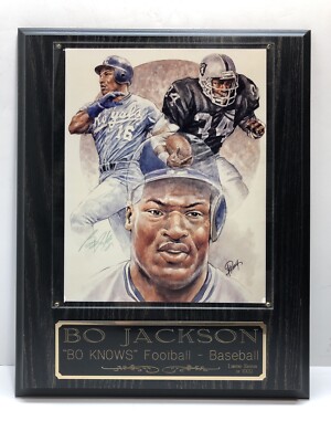 bo jackson autographed football