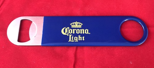 CORONA Extra Bottle Opener Metal 7 Inch w/Vinyl Cover Blue ***SHIPS FAST*** - Picture 2 of 3