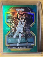 2022 Panini Prizm WNBA Green Kahleah Copper Chicago Sky #137 Phoenix Rutgers MVP